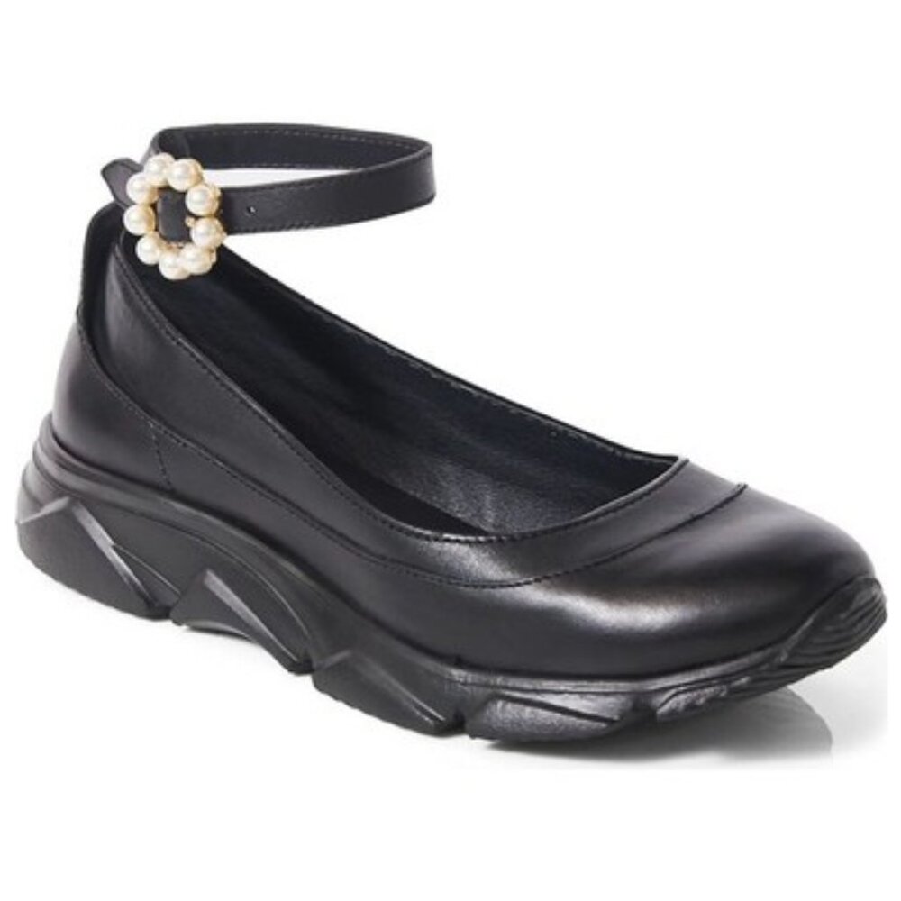 Free People Adventure Ballet Sneaker - Leather (For Women) - Picture 4 of 11